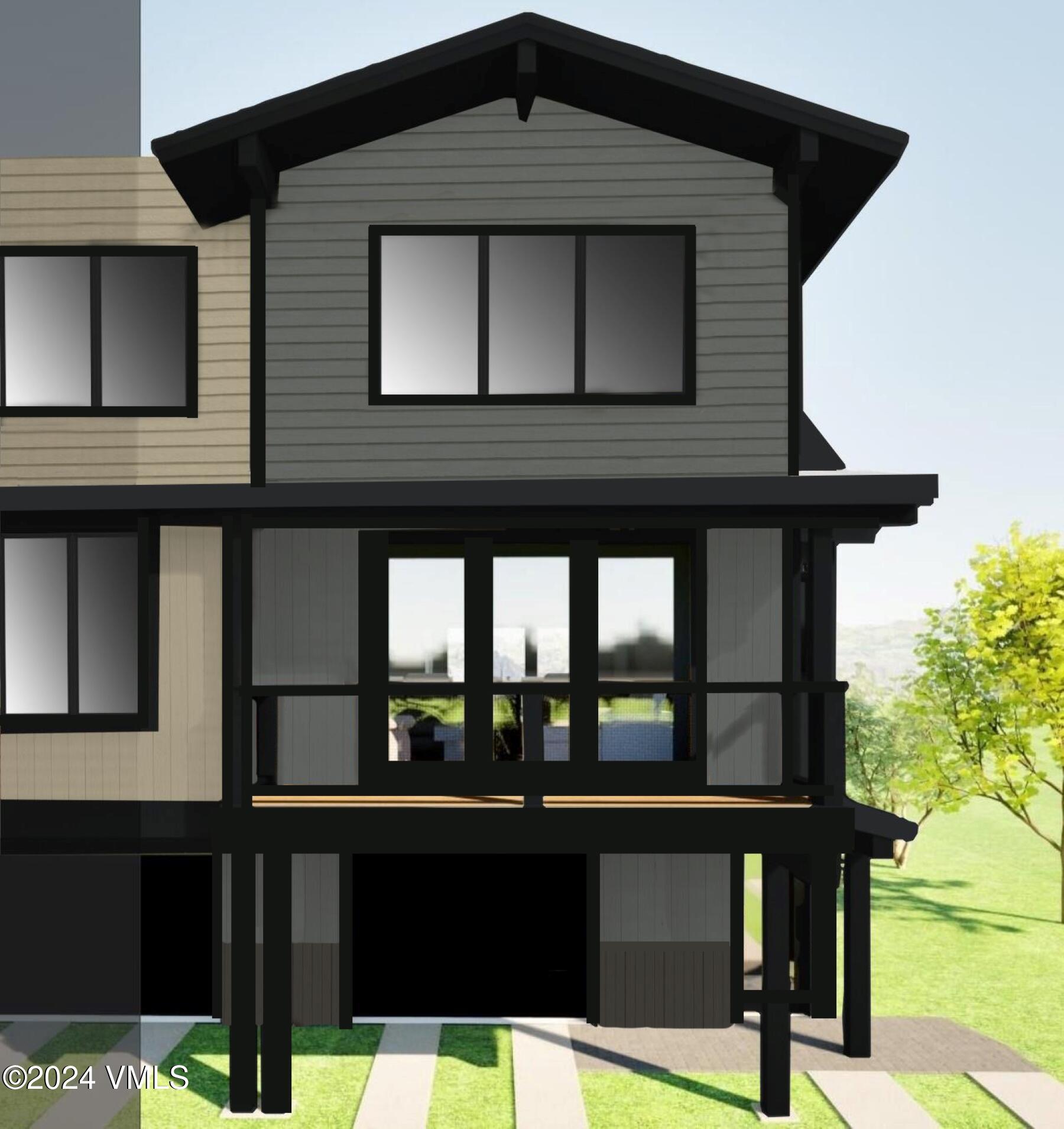 22 Abby Road Minturn, CO 81645 - Photo 2 of 6 a front view of a house with glass windows