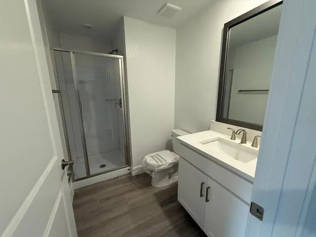 a view of empty room