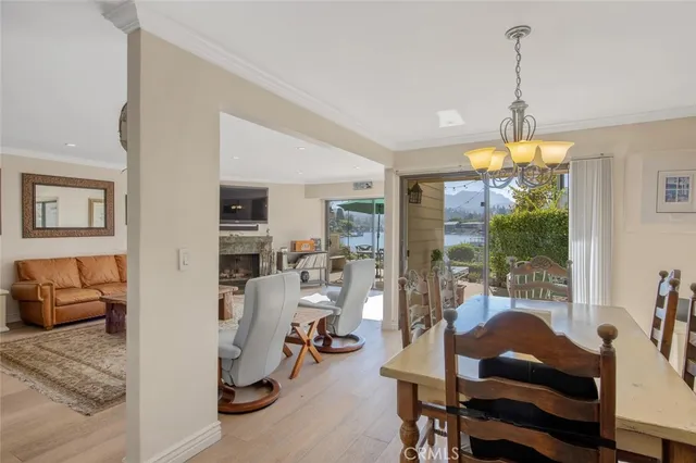 a room with furniture and a window