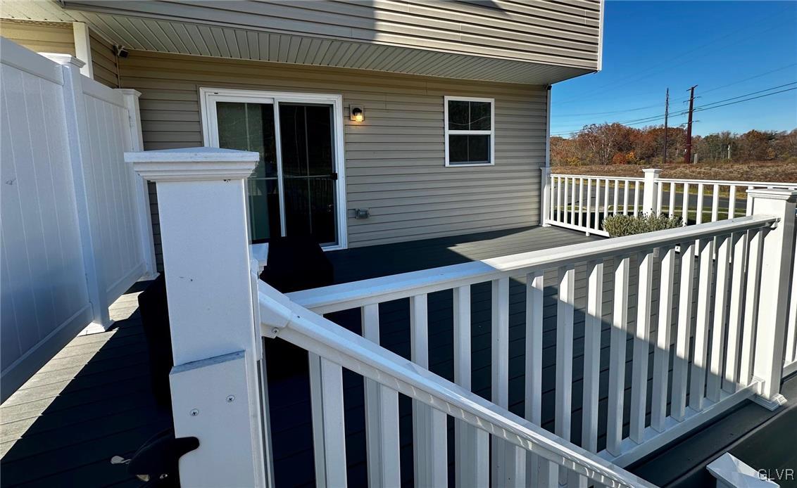 551 Delta Road Northampton, PA 18067 - Photo 32 of 43 a view of wooden balcony