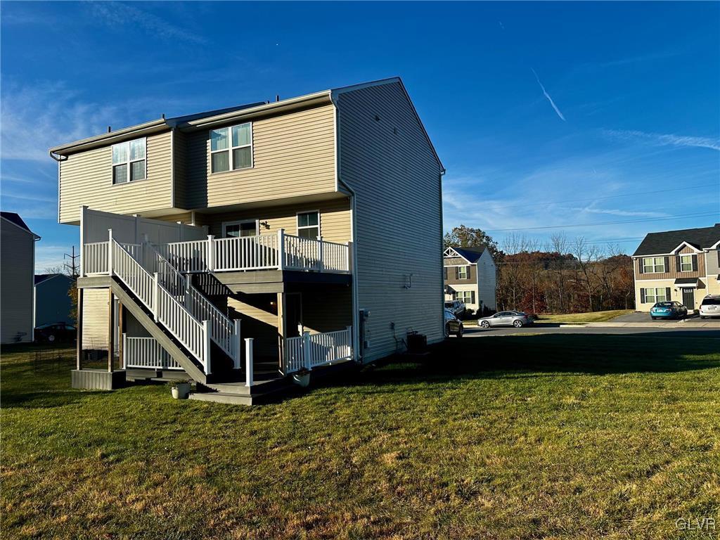 551 Delta Road Northampton, PA 18067 - Photo 4 of 43 a front view of a house with a yard