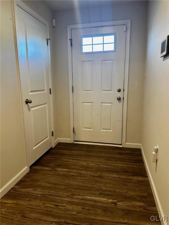 551 Delta Road Northampton, PA 18067 - Photo 5 of 43 a view of an empty room with wooden floor and closet