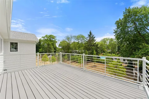 a view of outdoor space with deck
