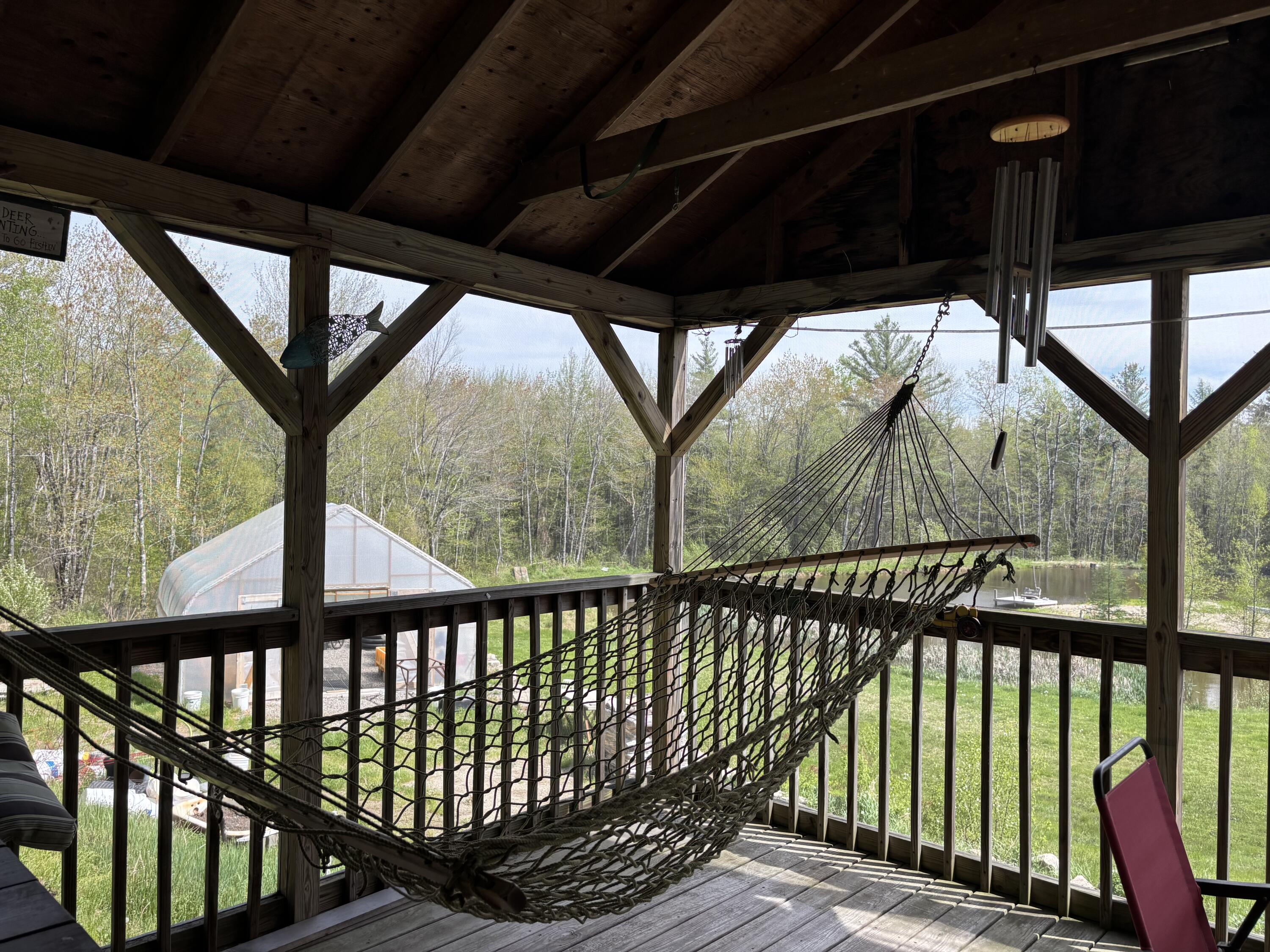 773 Hatchery Road Deblois, ME 04622 - Photo 23 of 24 Screened Porch