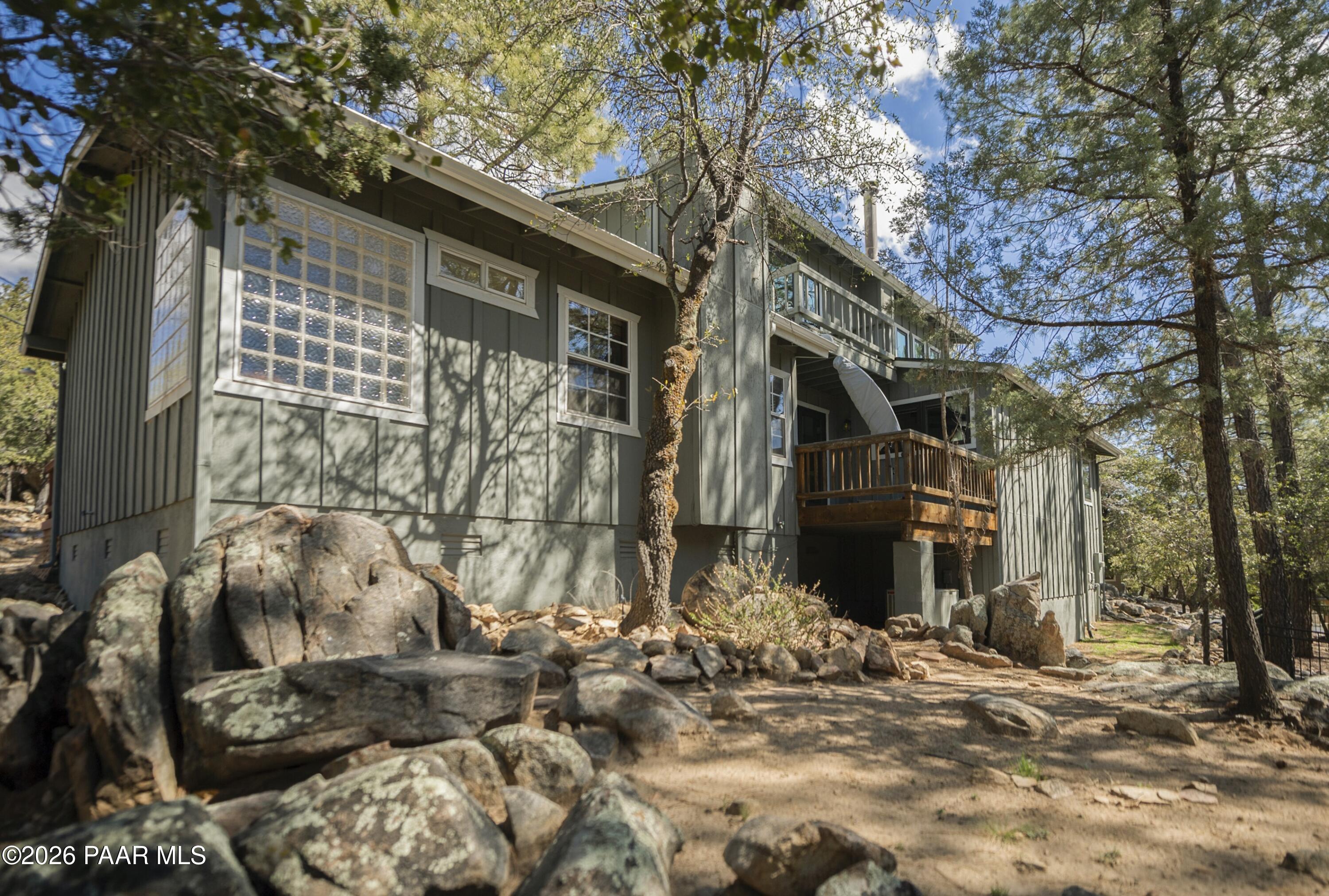 1106 East Timber Ridge Road Prescott, AZ 86303 - Photo 41 of 53 Deck off of Living Room