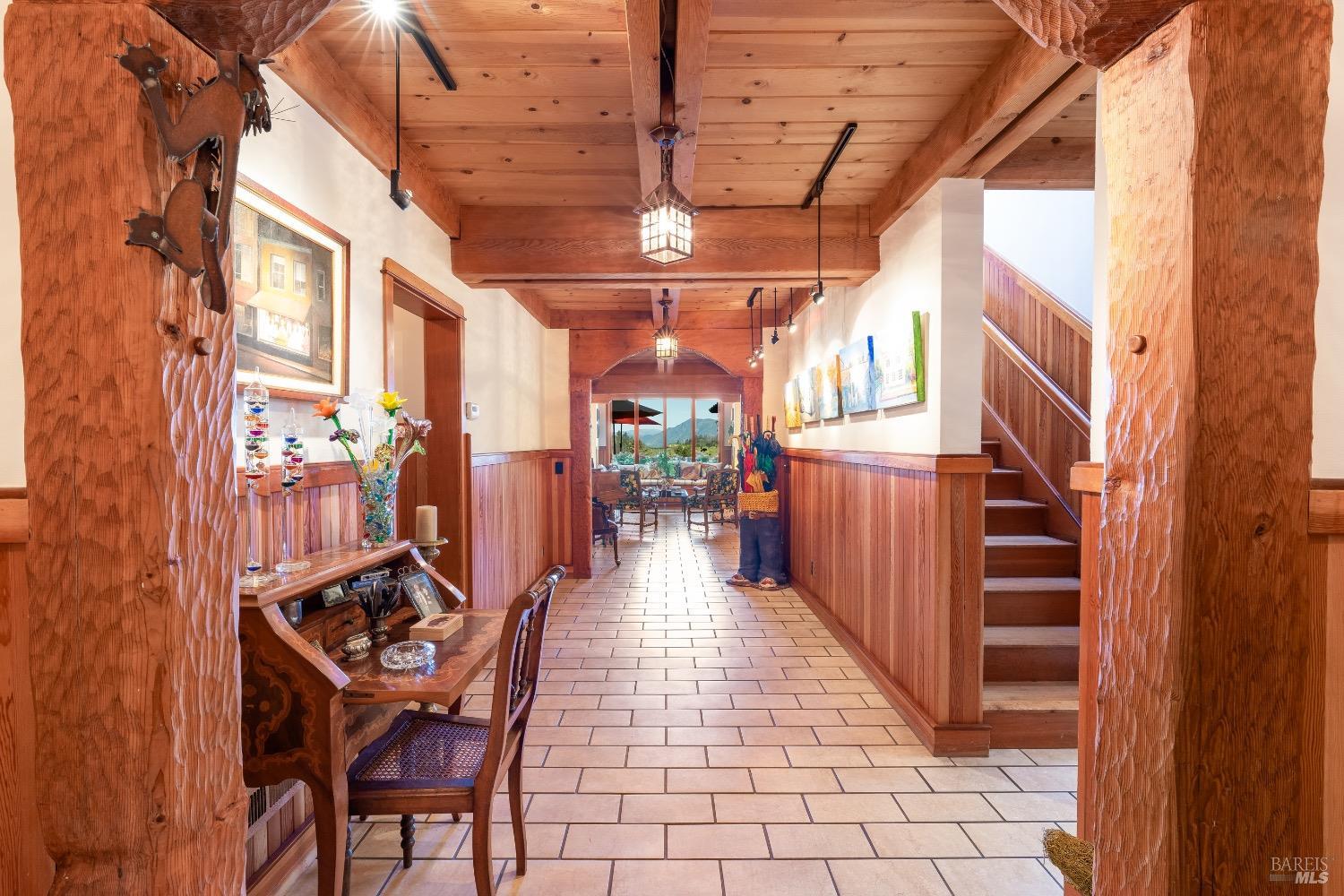 4034 Spring Mountain Road St. Helena, CA 94574 - Photo 6 of 36 a view of a chairs and a sink in a patio