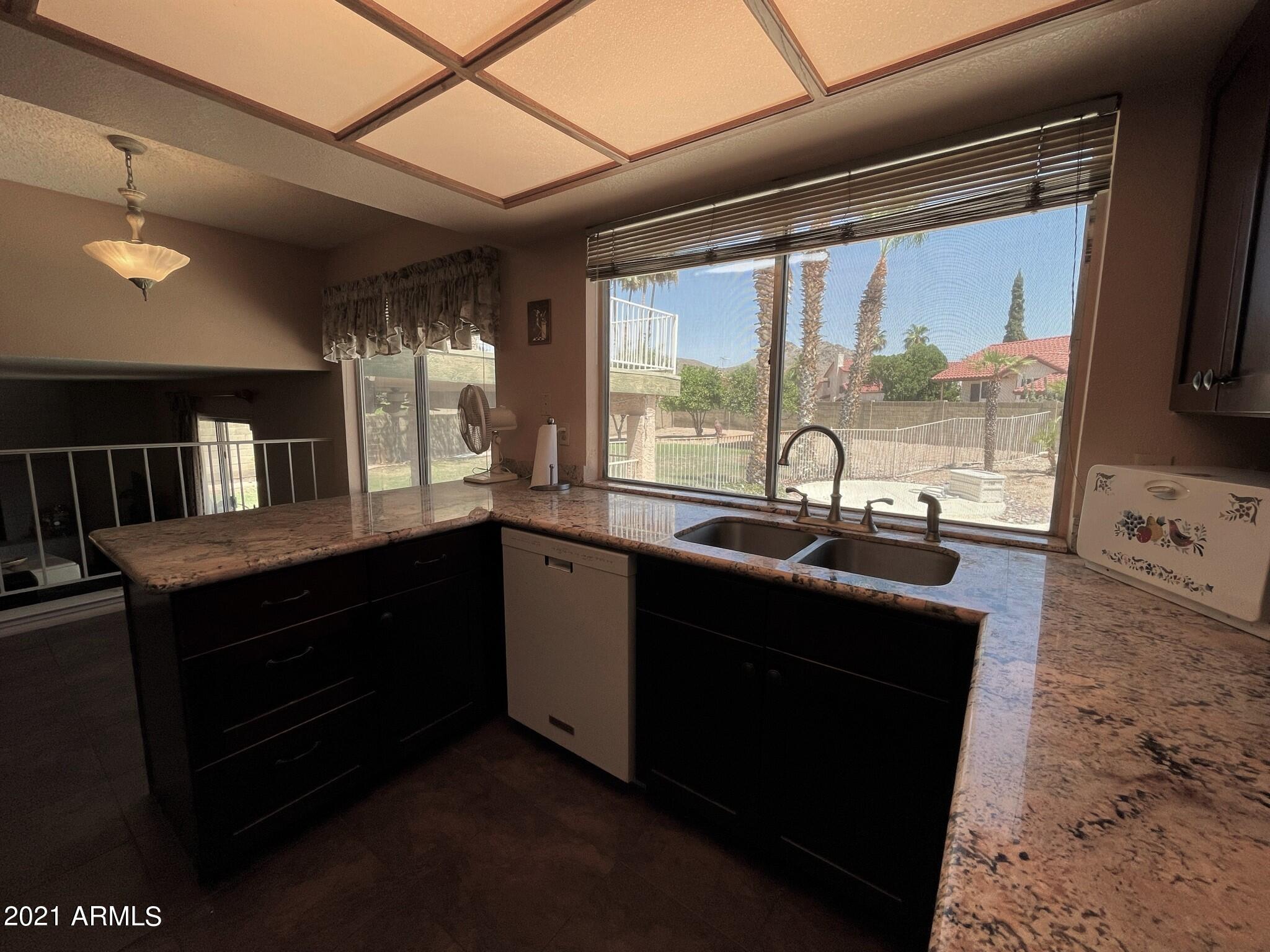 1921 East Redfield Road Phoenix, AZ 85022 - Photo 15 of 52 MOUNTAIN VIEWS FROM KITCHEN