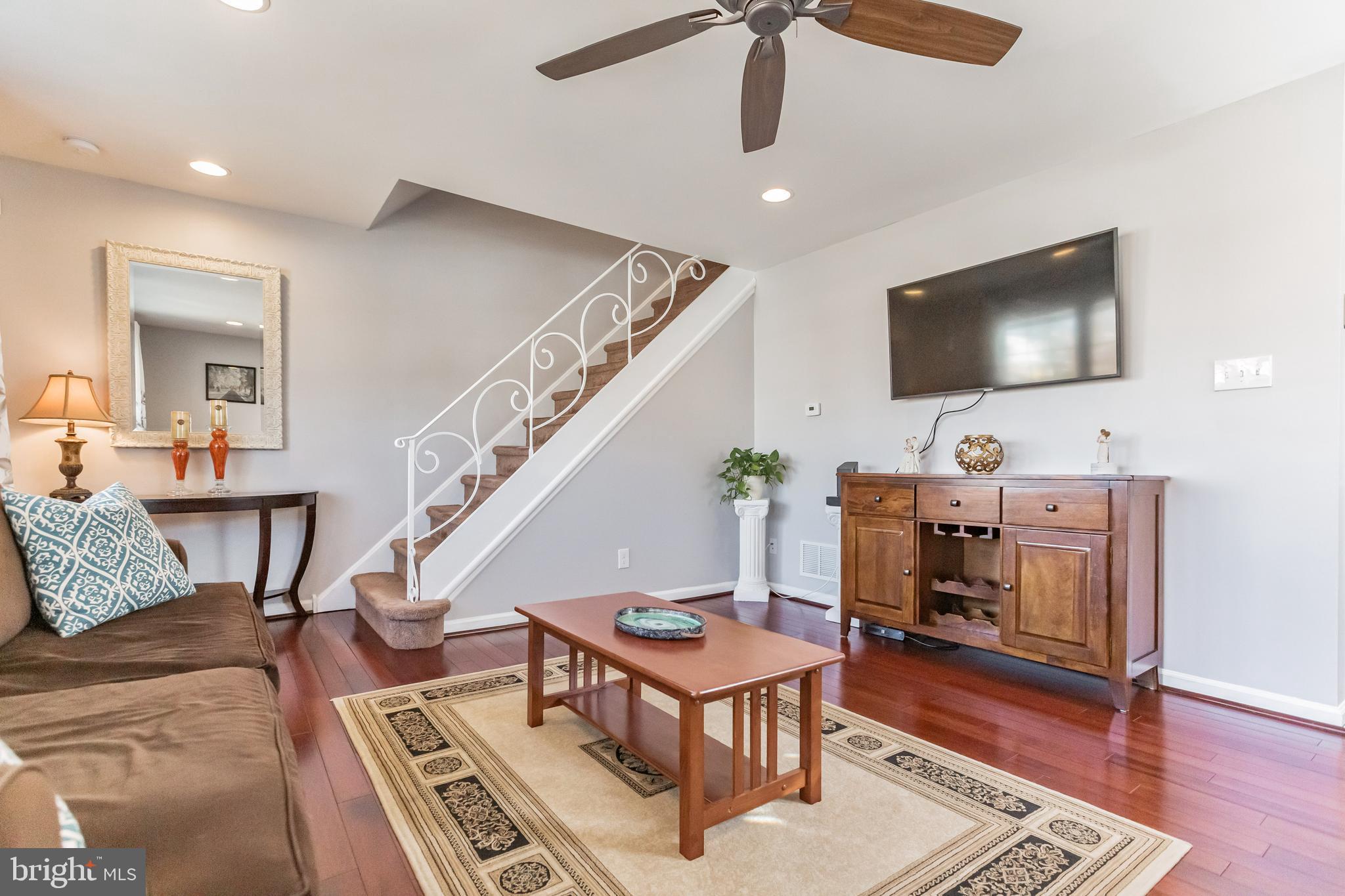 1402 Grace Road Swarthmore, PA 19081 - Photo 10 of 27 Living Room and Stairway