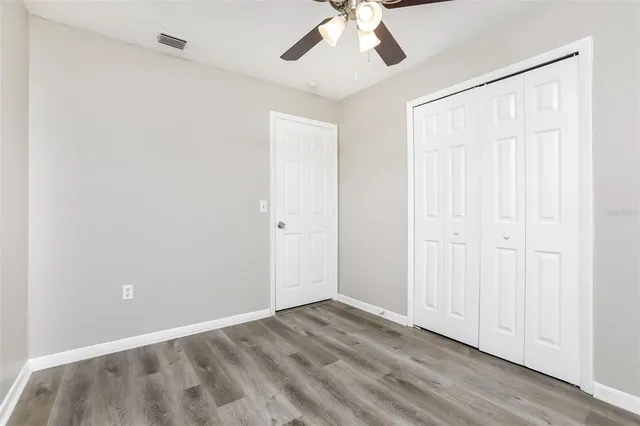 wooden floor in an empty room
