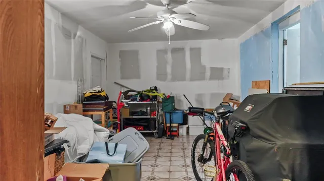 a view of a storage & utility room