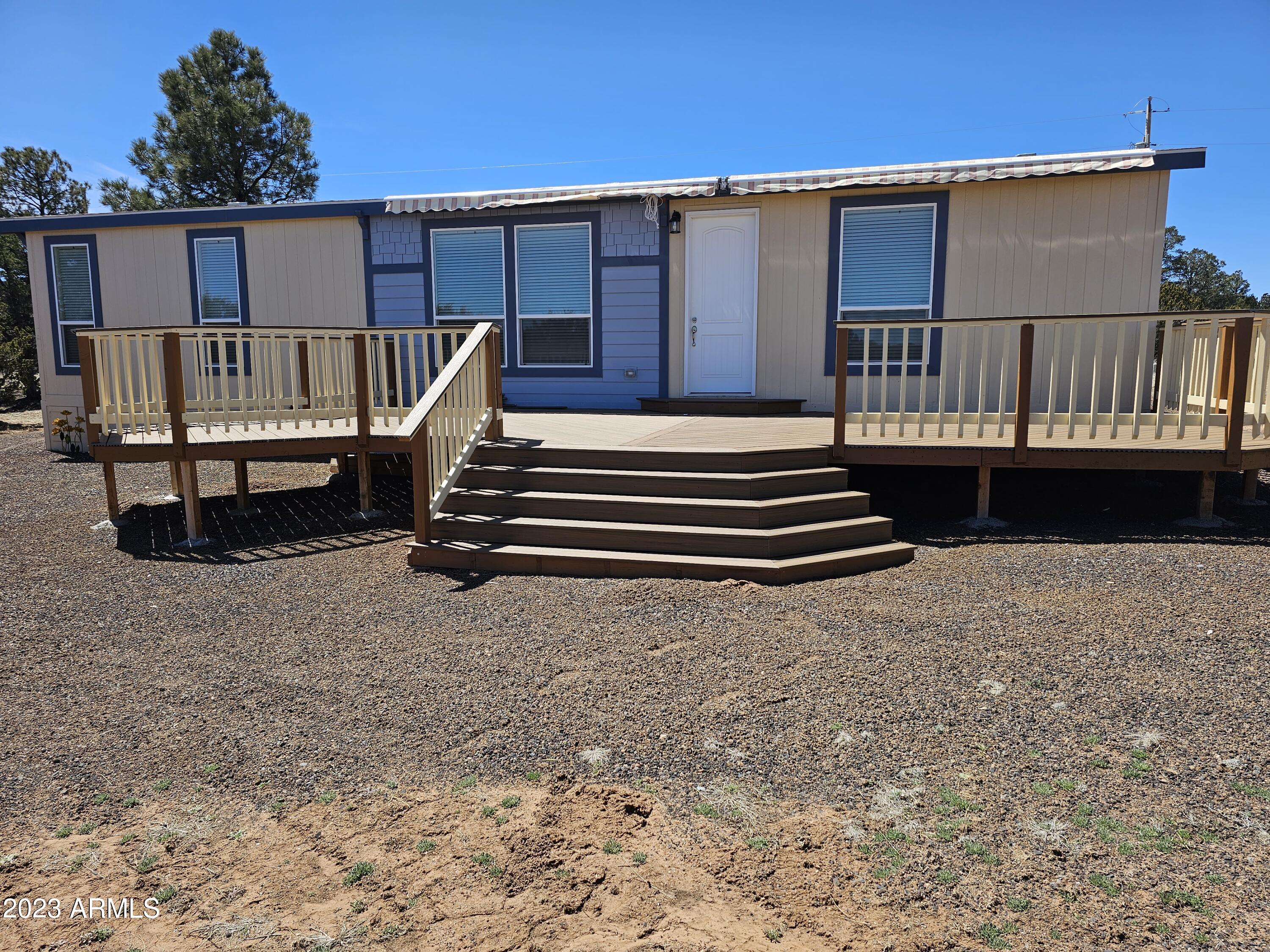 3356 Basin Road Overgaard, AZ 85933 - Photo 1 of 22 Front Deck