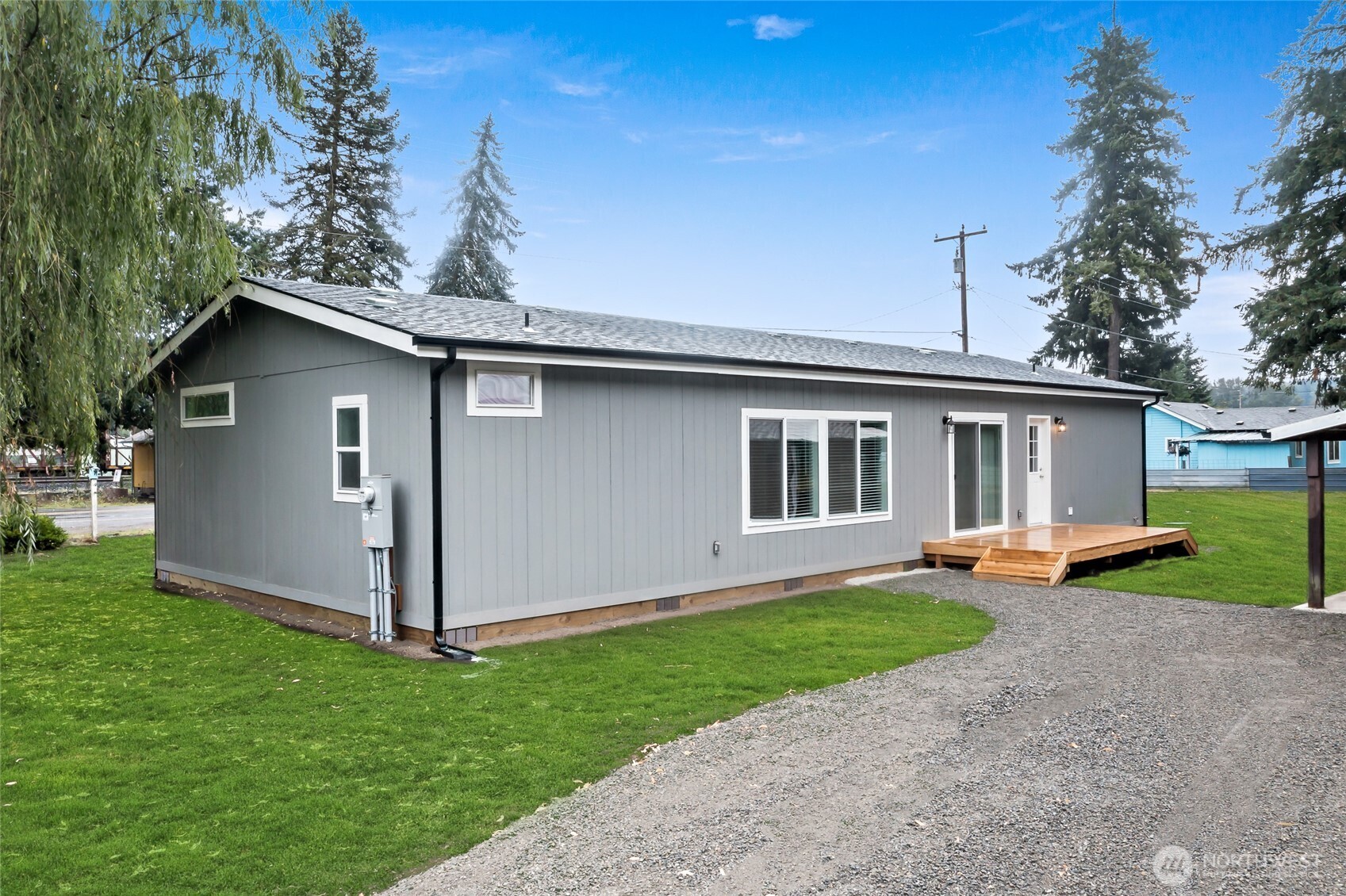 309 Sumner Street Bucoda, WA 98530 - Photo 28 of 35 front view of a house with a yard