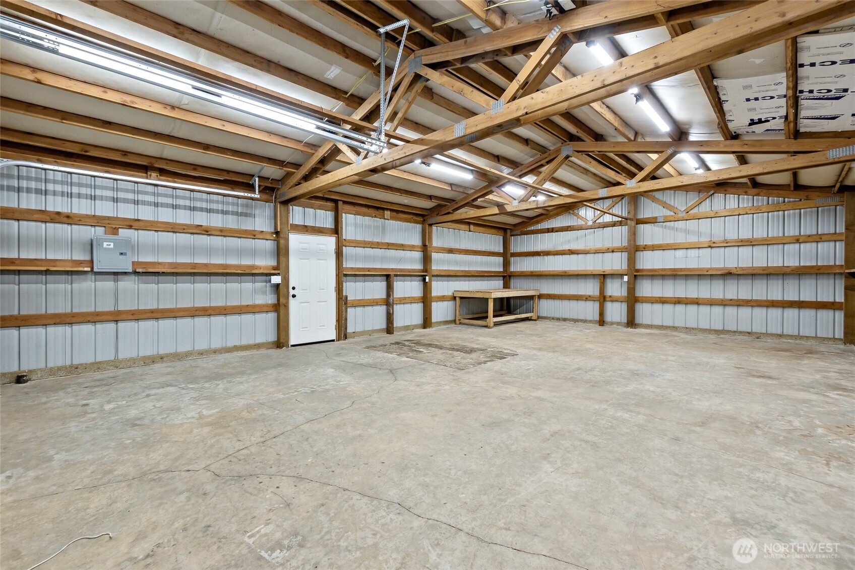 309 Sumner Street Bucoda, WA 98530 - Photo 31 of 35 a view of a room with wooden walls