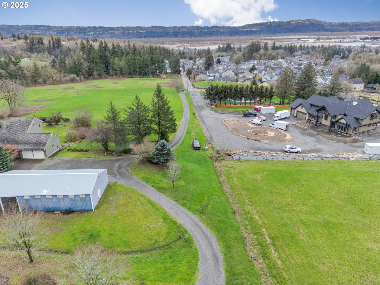 0 57th Street Washougal, WA 98671 - Photo 12 of 15 a view of a lake with a yard