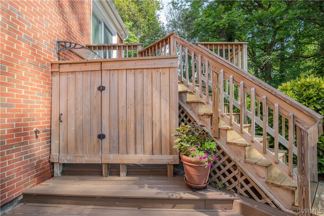 7706 Comanche Drive Richmond, VA 23225 - Photo 32 of 42 a view of a potted flower in front of a house