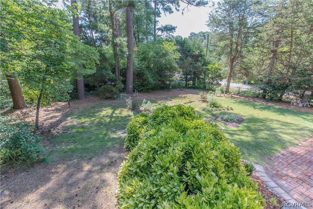 7706 Comanche Drive Richmond, VA 23225 - Photo 34 of 42 a big yard with lots of green space and trees