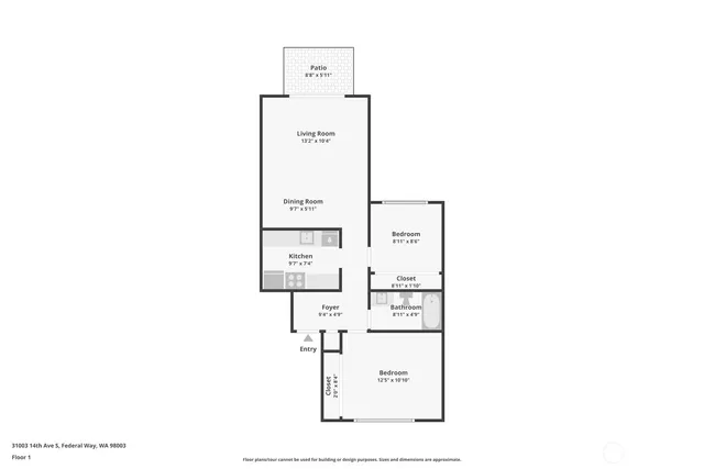 $165,000 | 31003 14th Avenue South, Unit H8, Federal Way, WA 98003