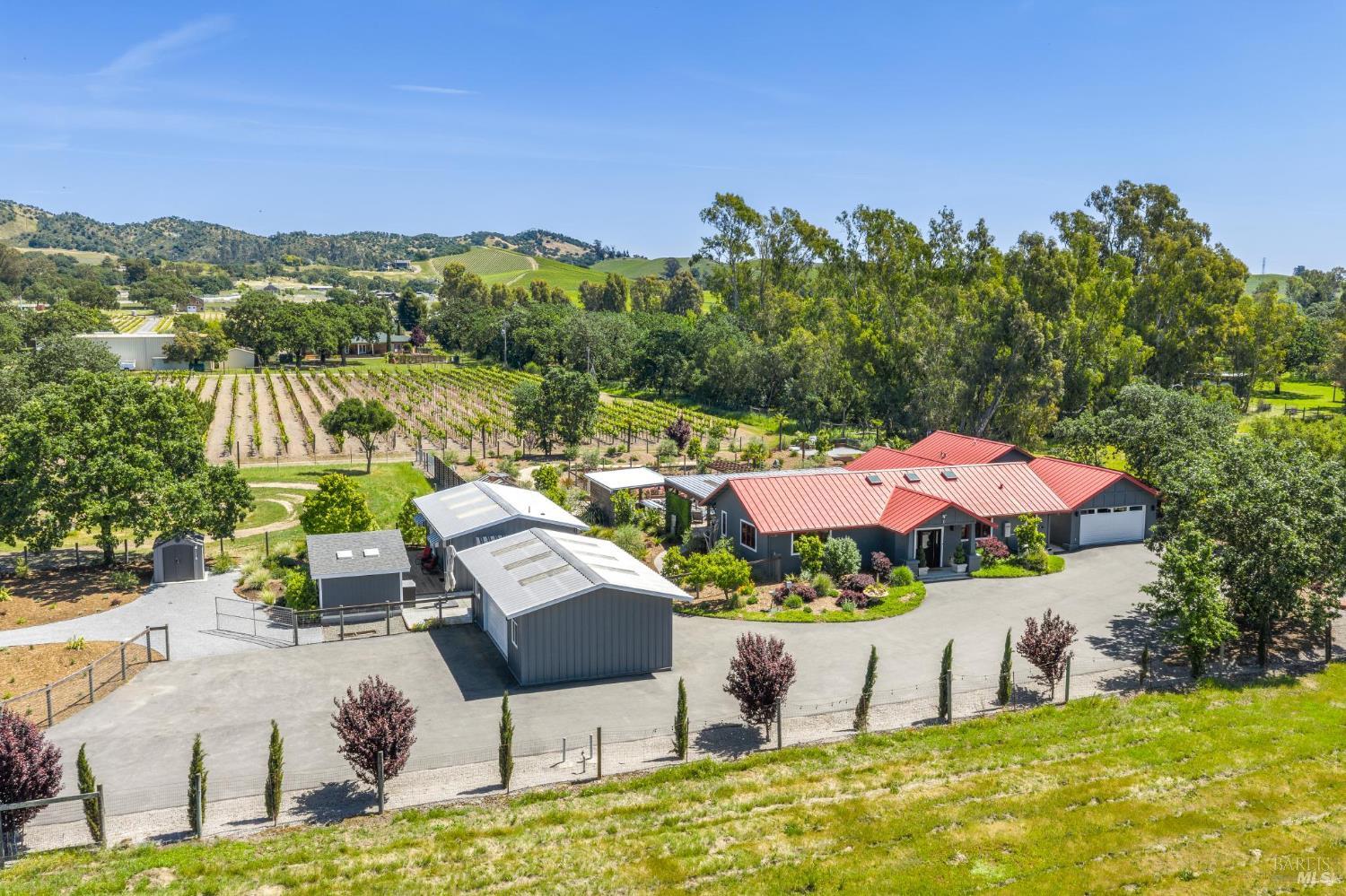 21117 Burndale Road Sonoma, CA 95476 - Photo 48 of 48 a view of yard with outdoor seating