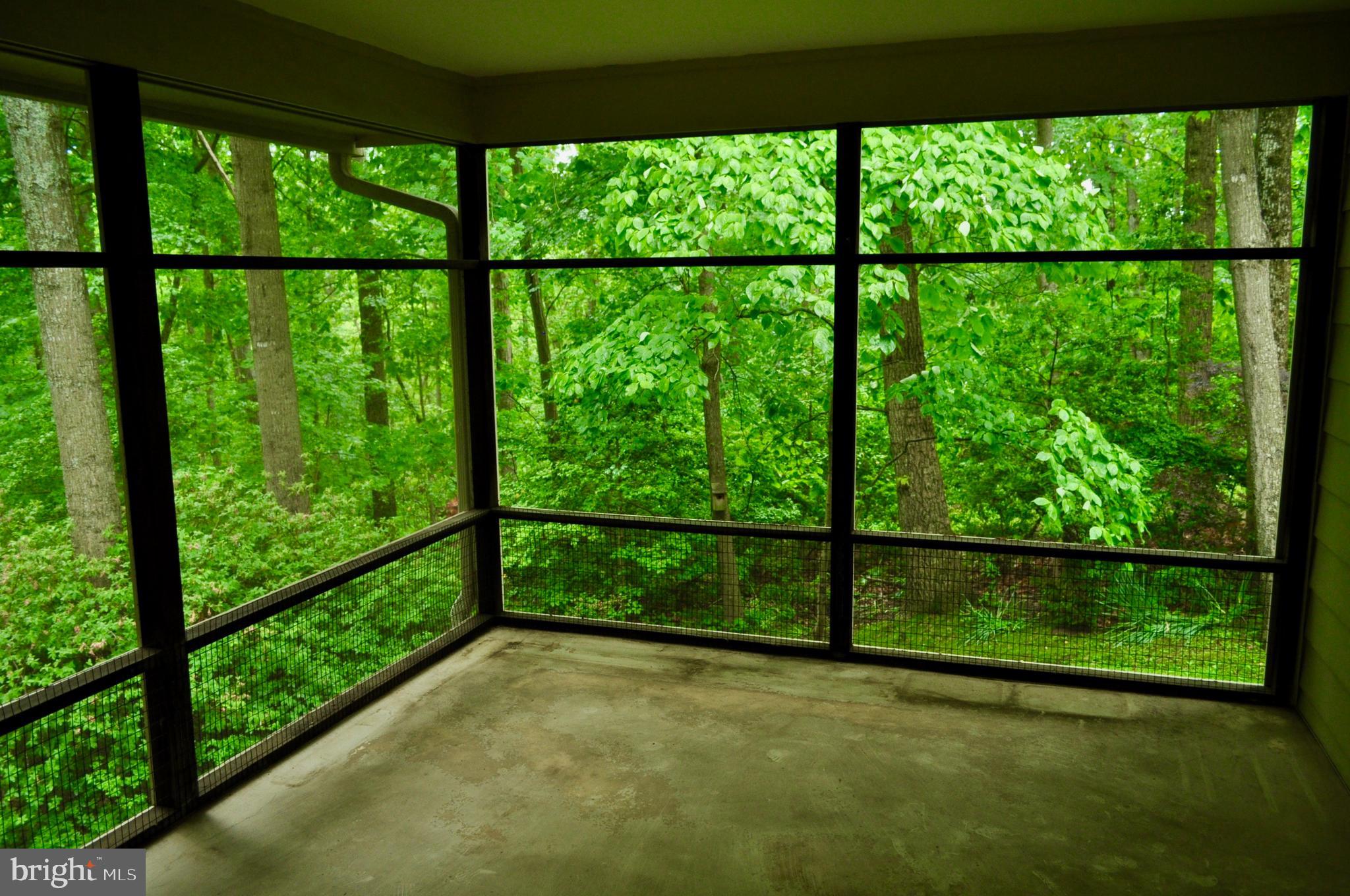 10715 Midsummer Drive Reston, VA 20191 - Photo 41 of 43 Screened Porch to Enjoy the View