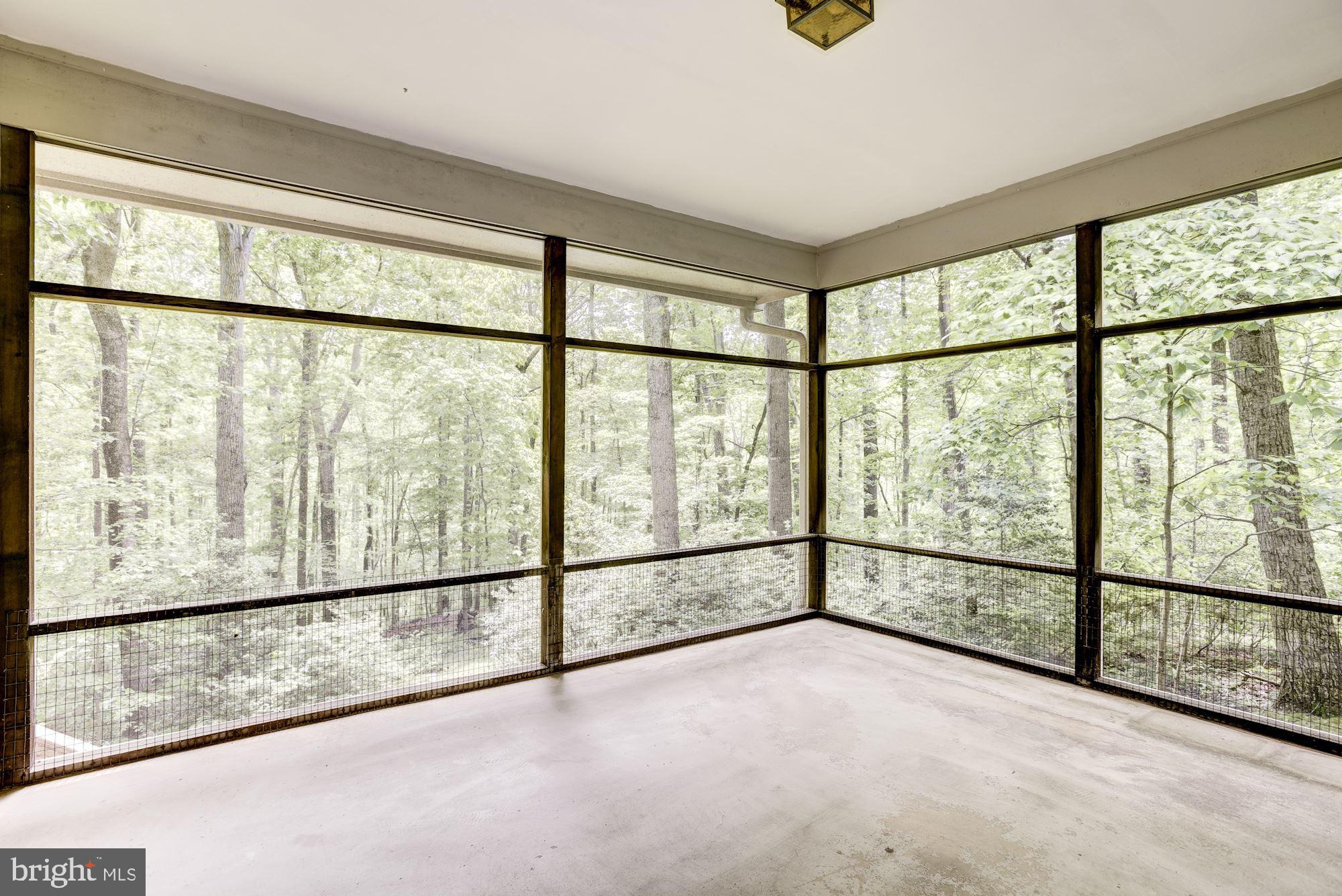 10715 Midsummer Drive Reston, VA 20191 - Photo 6 of 43 Spectacular Views from the Screened Porch