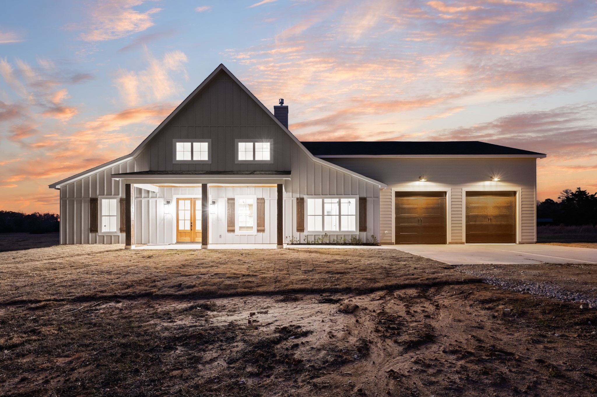 95 Longhorn Loop New Waverly, TX 77358 - Photo 2 of 50 a front view of a house with a yard