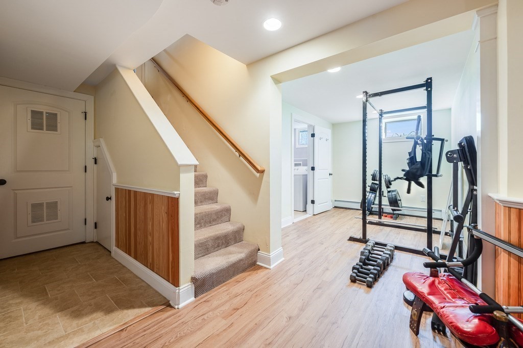 55 Paul Street Watertown, MA 02472 - Photo 28 of 42 a view of entryway with livingroom and furniture