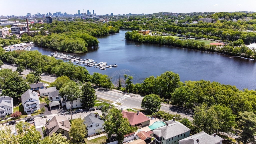 55 Paul Street Watertown, MA 02472 - Photo 38 of 42 a view of a lake with a city