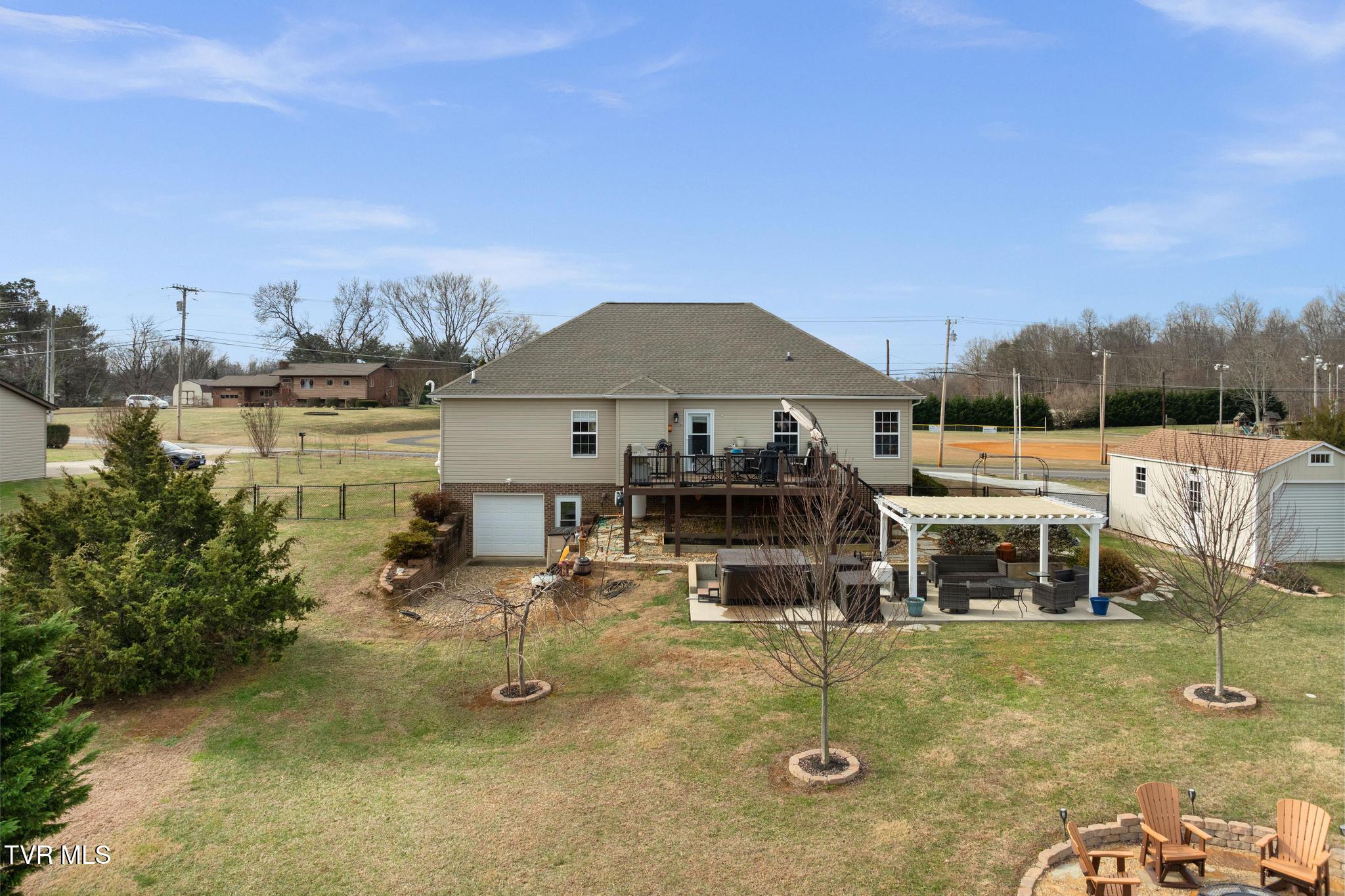 290 Telford New Victory Road Telford, TN 37690 - Photo 38 of 46 Back view of home