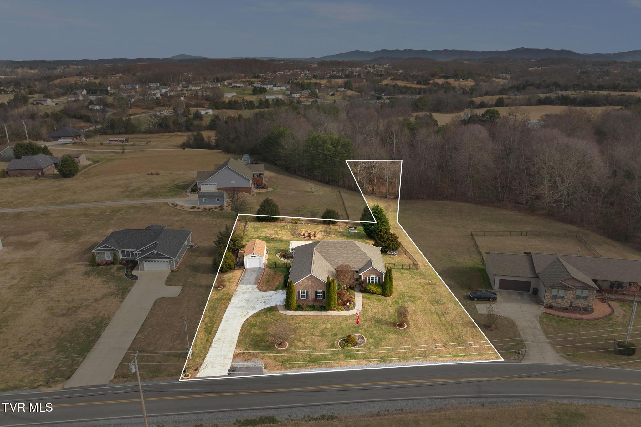 290 Telford New Victory Road Telford, TN 37690 - Photo 41 of 46 Aerial plat