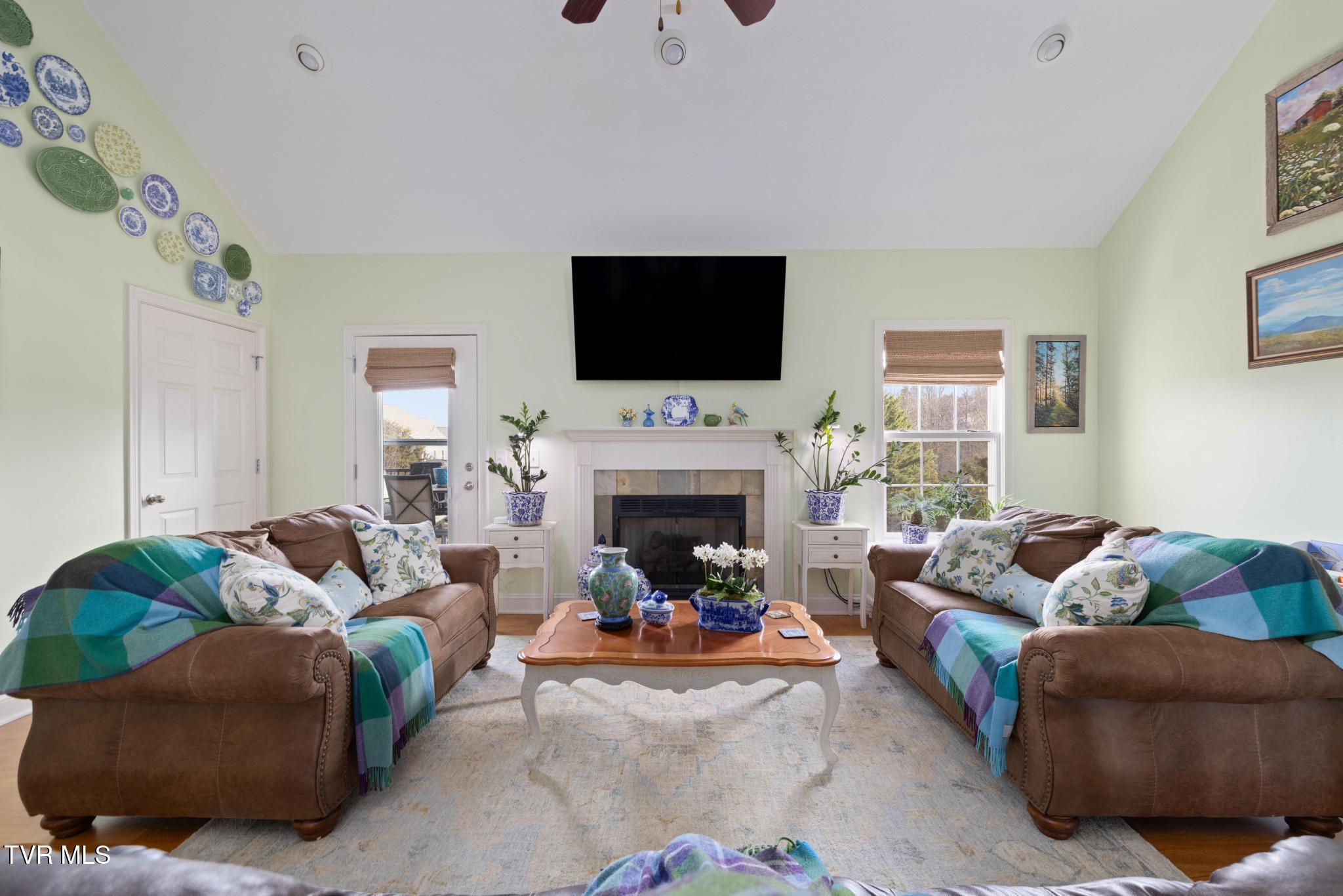 290 Telford New Victory Road Telford, TN 37690 - Photo 6 of 46 Living room with fireplace