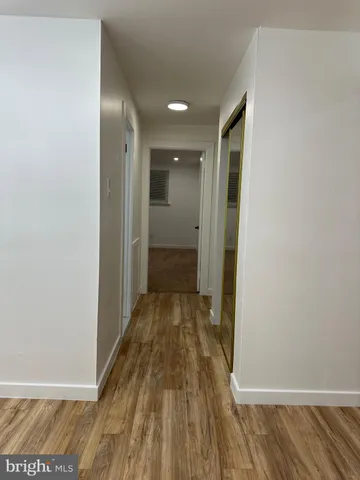 wooden floor in a gallery