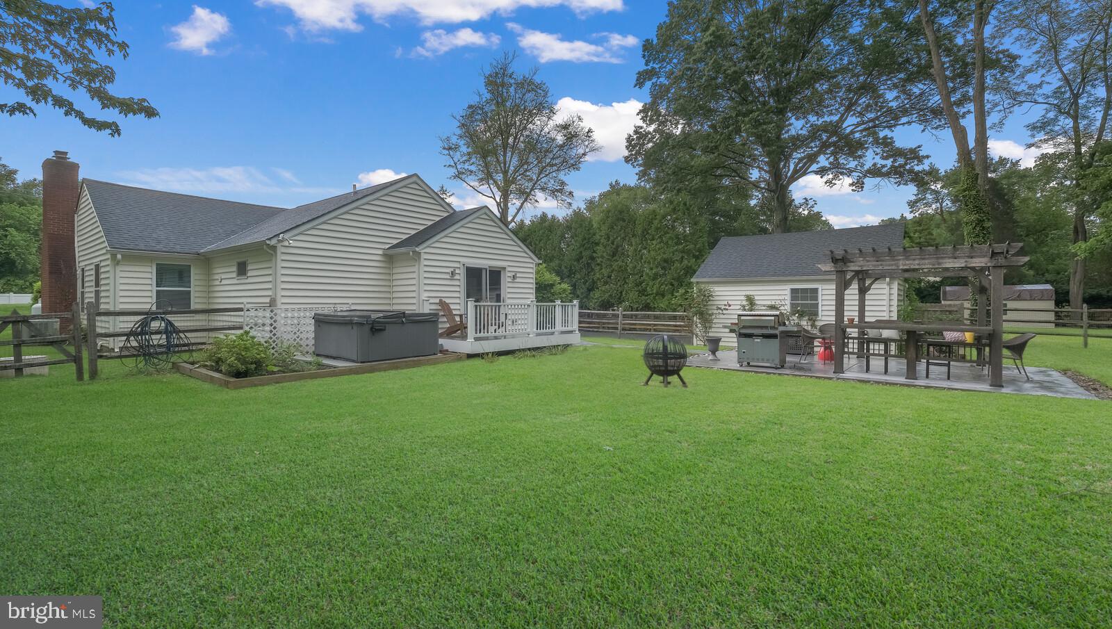 4897 Mechanicsville Road Doylestown, PA 18902 - Photo 31 of 37 Large Back Yard
