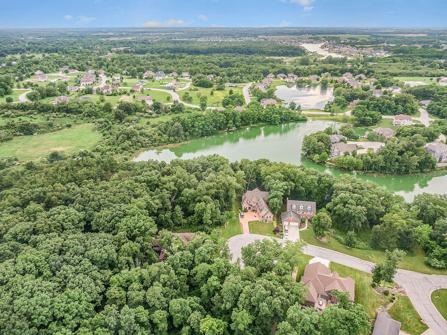 81 Morena Terrace Crown Point, IN 46307 - Photo 3 of 8 an aerial view of multiple house