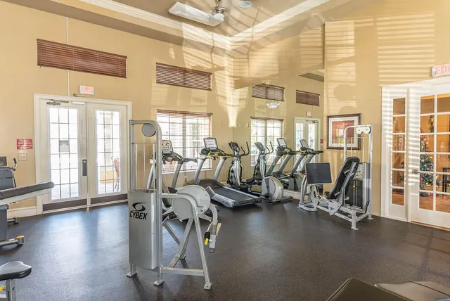 a dining room with furniture a livingroom and outdoor view