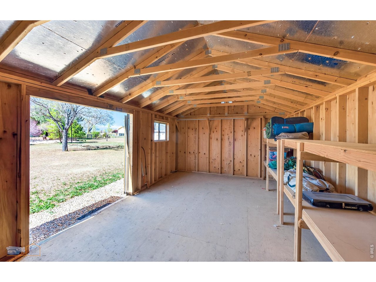 3978 Viewpoint Way Lafayette, CO 80026 - Photo 35 of 41 Interior of Tuff Shed