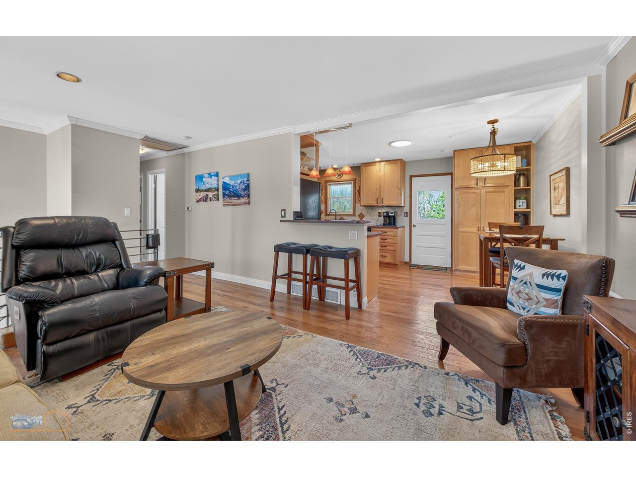3978 Viewpoint Way Lafayette, CO 80026 - Photo 7 of 41 Engineered hickory flooring in upper level