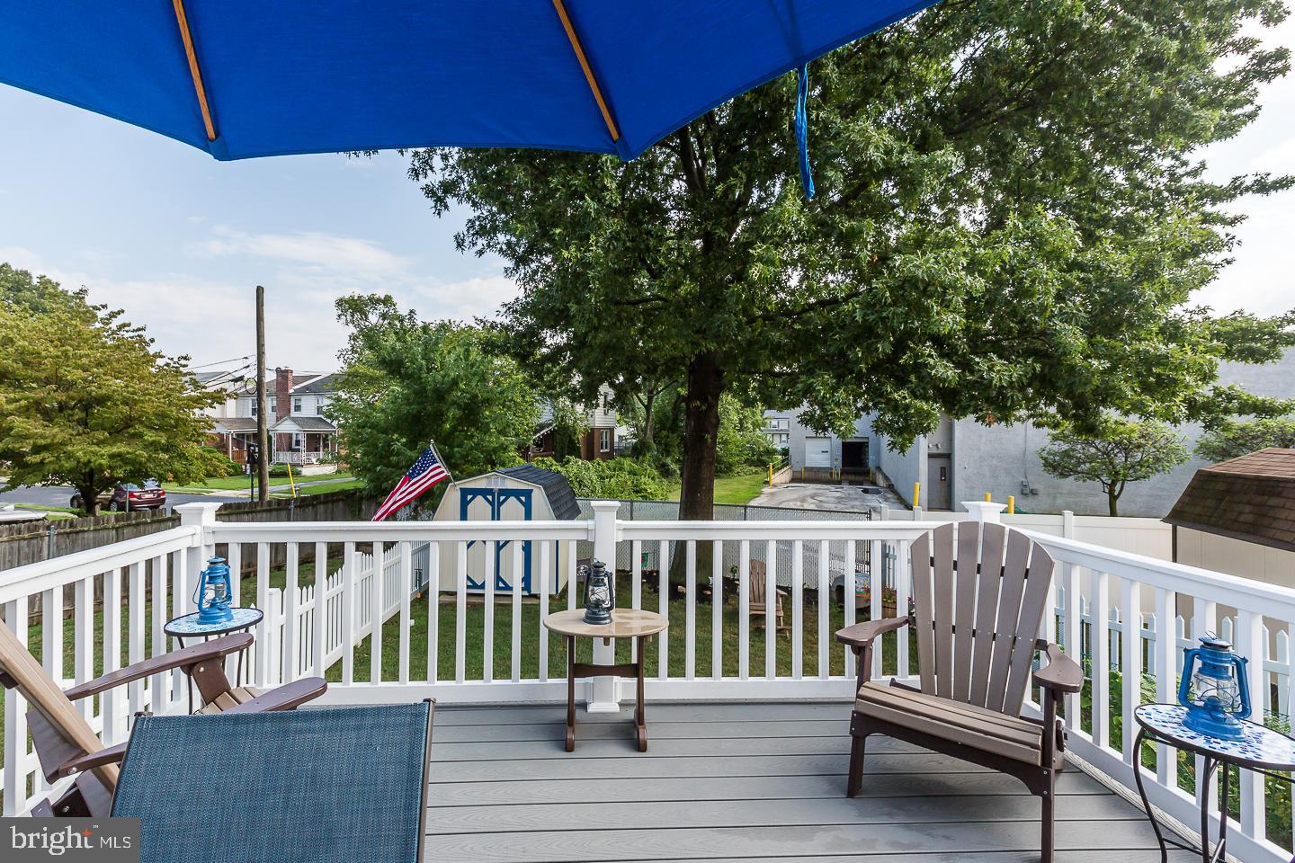 1941 Oak Leaf Lane Holmes, PA 19043 - Photo 39 of 44 a view of a deck