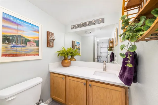 a bathroom with a sink and a toilet