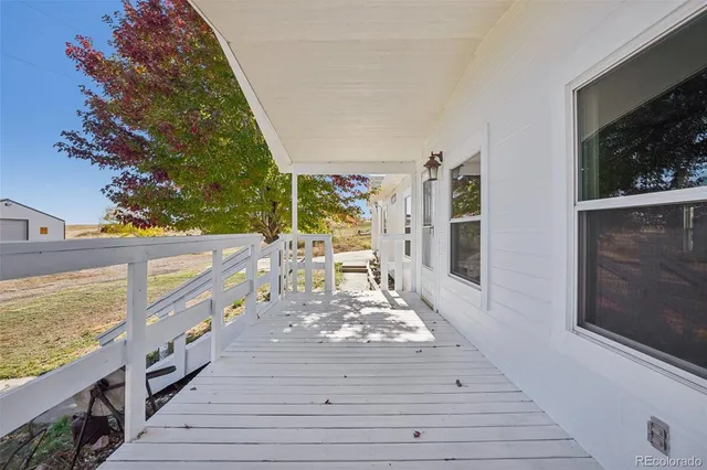 a view of ocean from a balcony