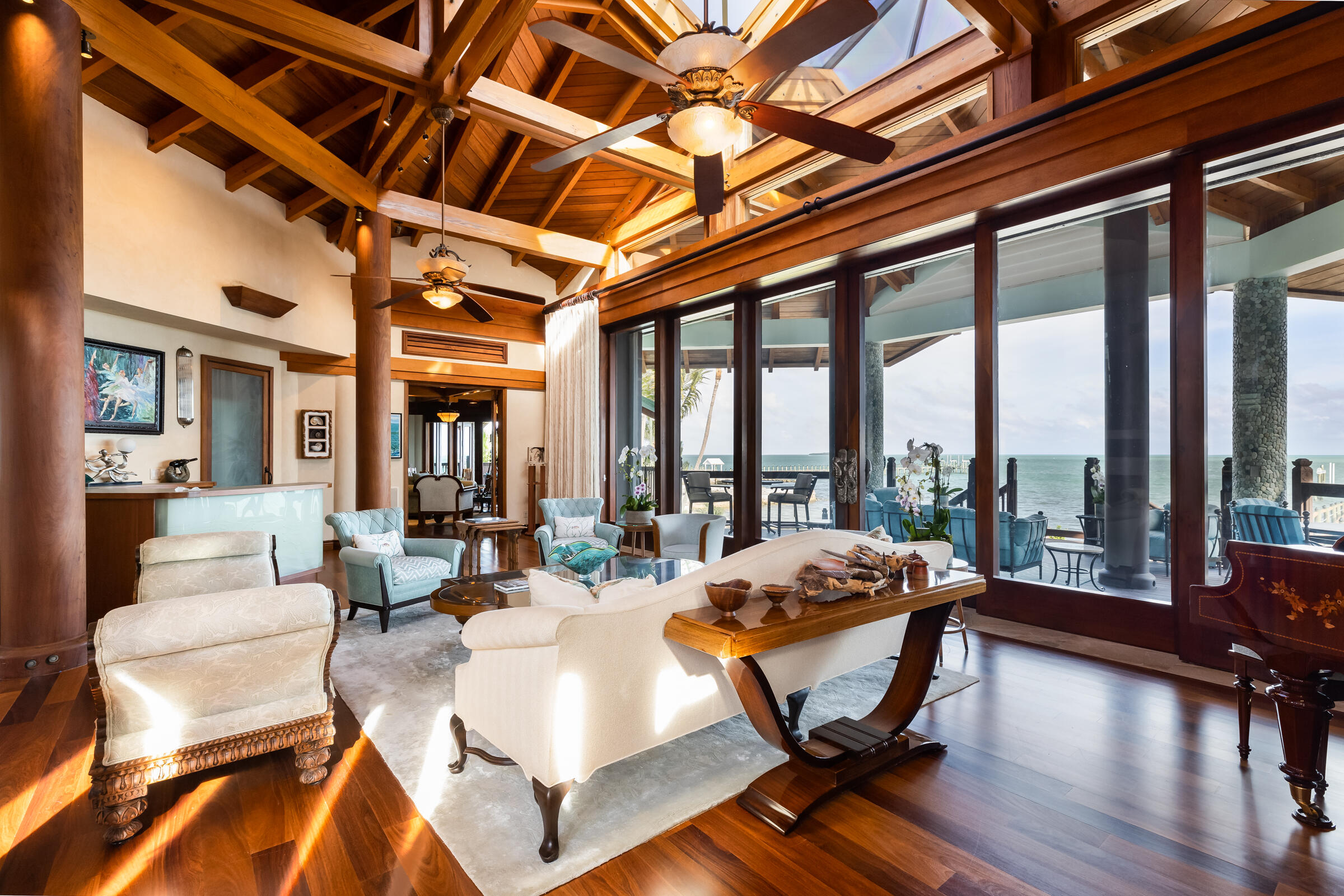 89301 Old State Road Tavernier, FL 33070 - Photo 12 of 99 a living room with furniture and a large window