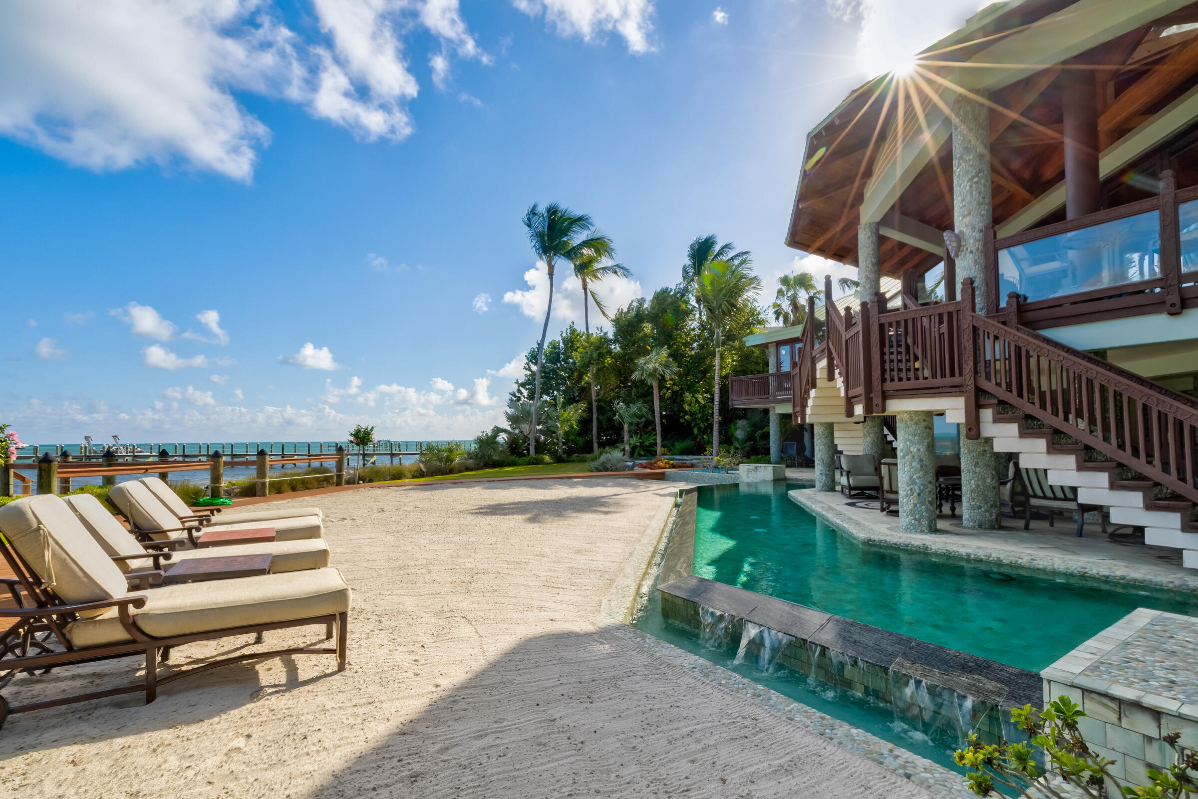 89301 Old State Road Tavernier, FL 33070 - Photo 45 of 99 a view of a house with backyard and patio