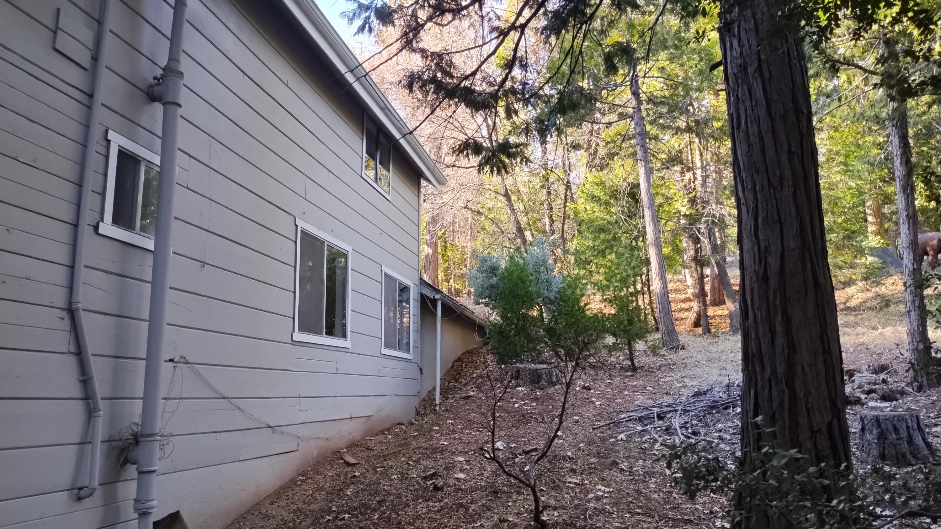 594 Loop Drive Springville, CA 93265 - Photo 64 of 68 62-Side of cabin looking up to Loop Dr