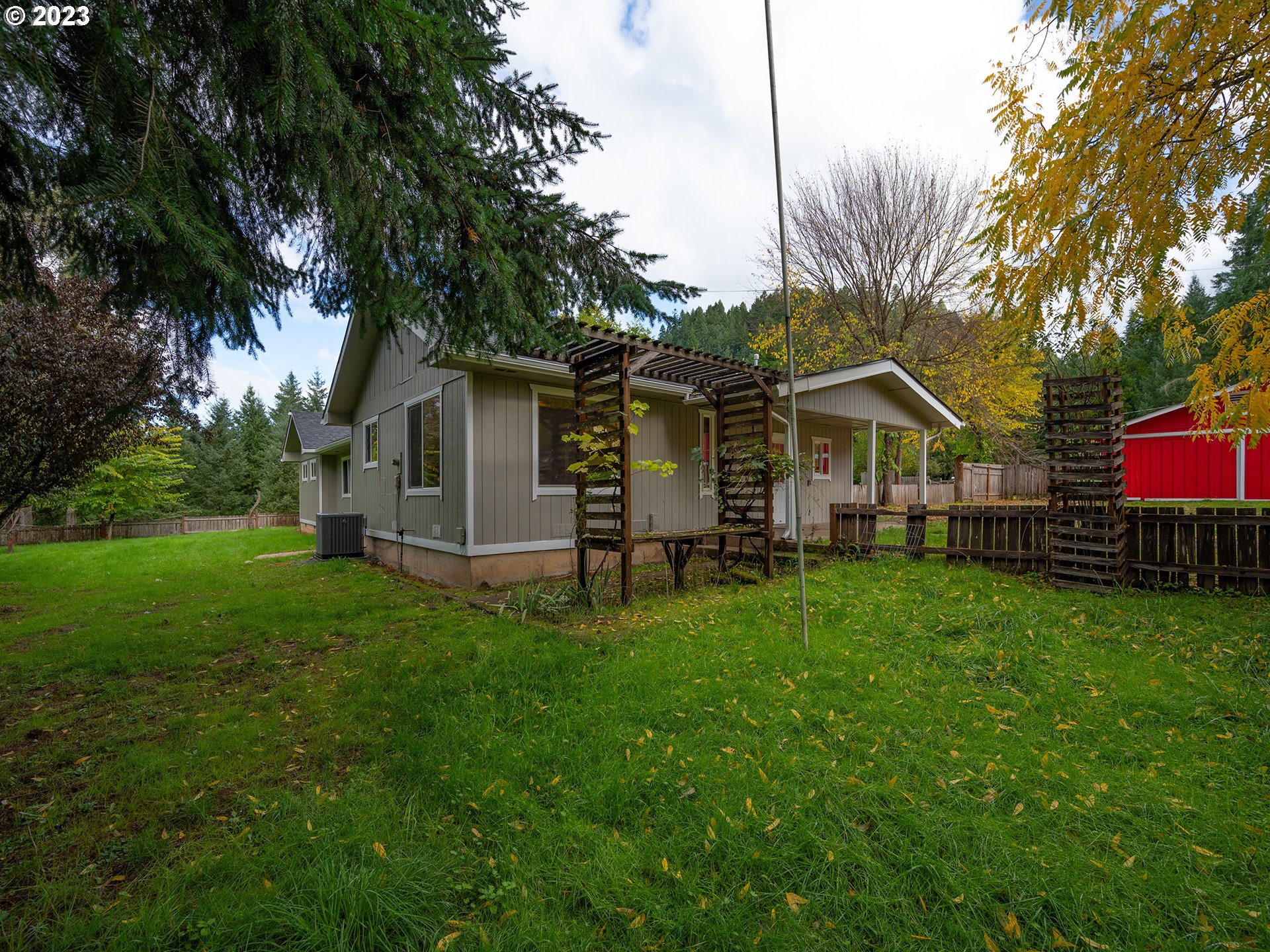 1590 Romie Howard Road Yoncalla, OR 97499 - Photo 28 of 48 a view of a yard in front of house