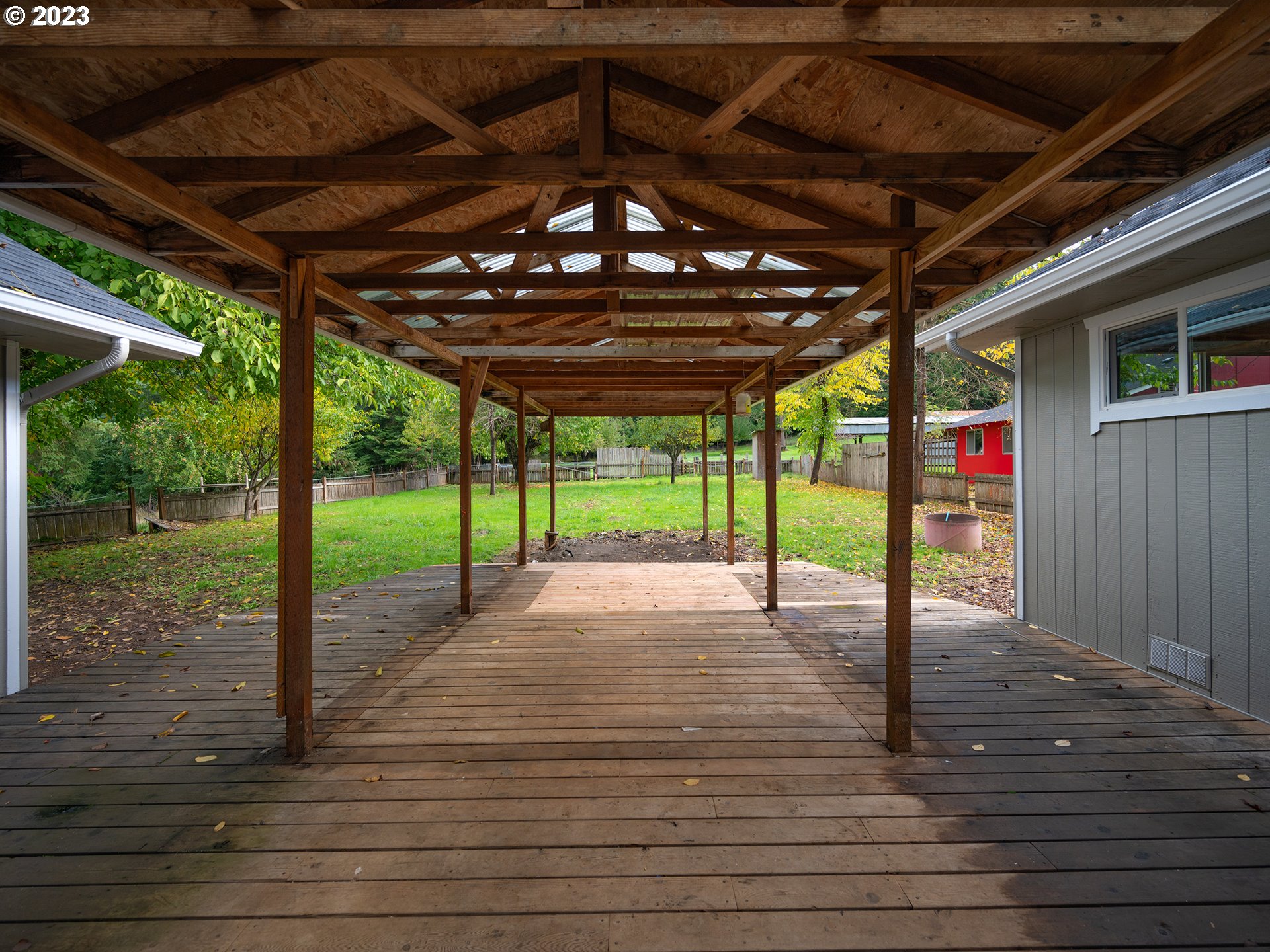 1590 Romie Howard Road Yoncalla, OR 97499 - Photo 32 of 48 a view of a porch
