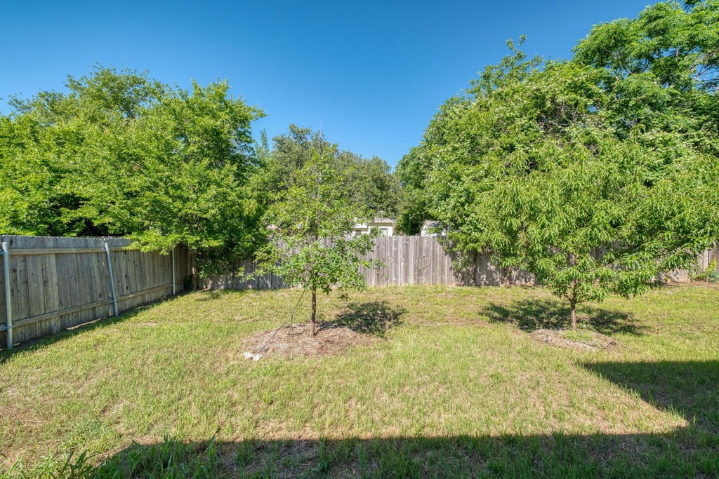 1303 Ridgewood Drive Leander, TX 78641 - Photo 22 of 28 a view of a backyard