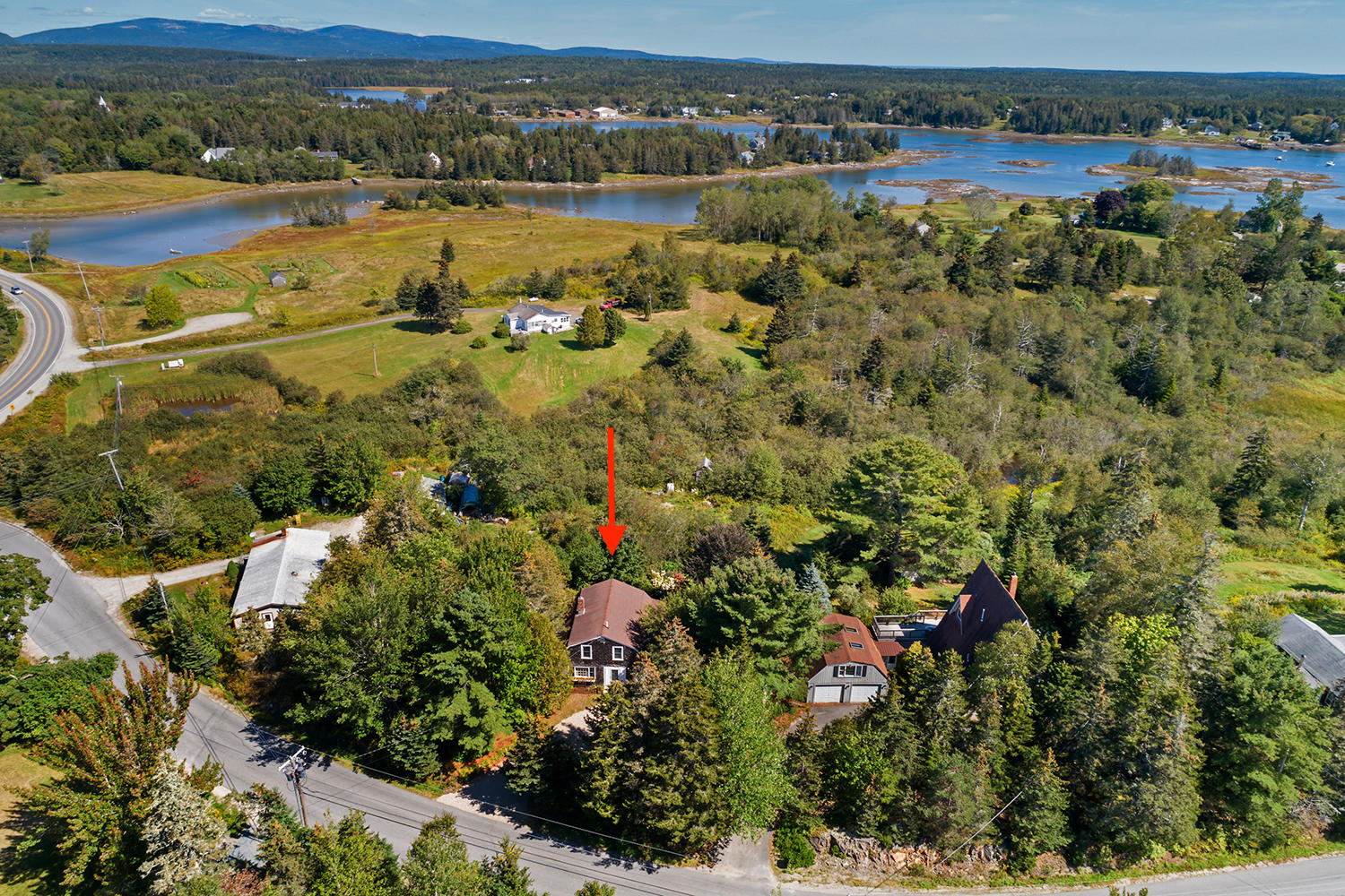 18 Bernard Road Bernard, ME 04612 - Photo 22 of 26 BernardAerial1