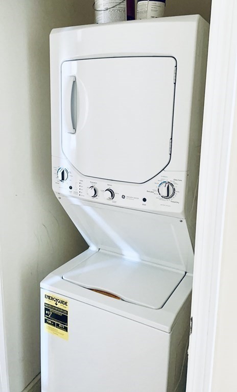 4 Charlesgate East, Unit 602 Boston, MA 02215 - Photo 13 of 24 a utility room with dryer and washer