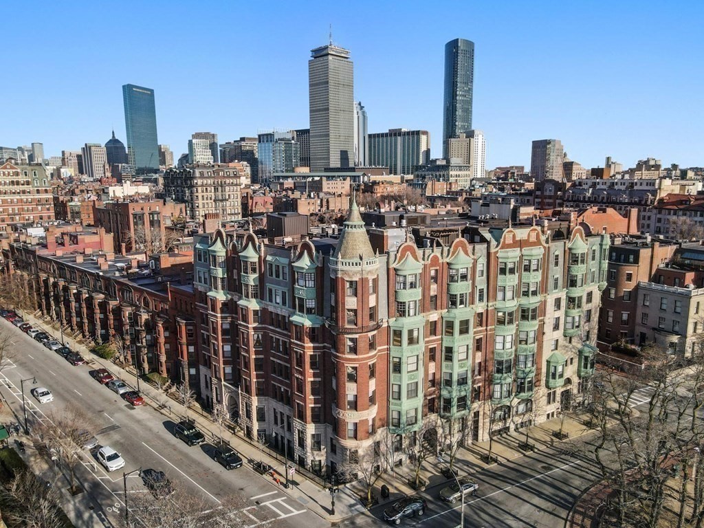 4 Charlesgate East, Unit 602 Boston, MA 02215 - Photo 24 of 24 a city view with tall buildings