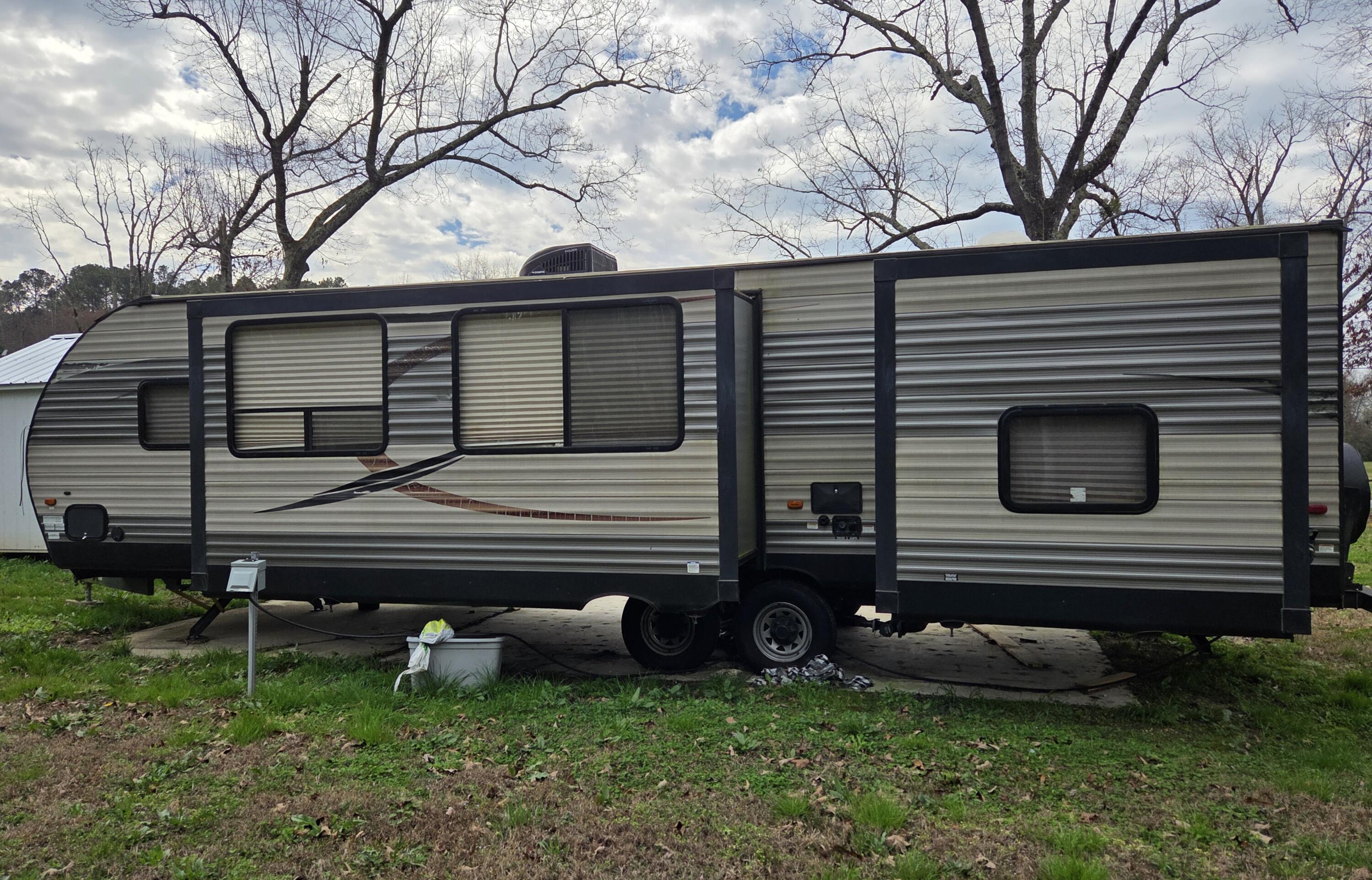 464 Hair Lake Road Summerville, GA 30747 - Photo 32 of 39 Concrete RV Site w/ power