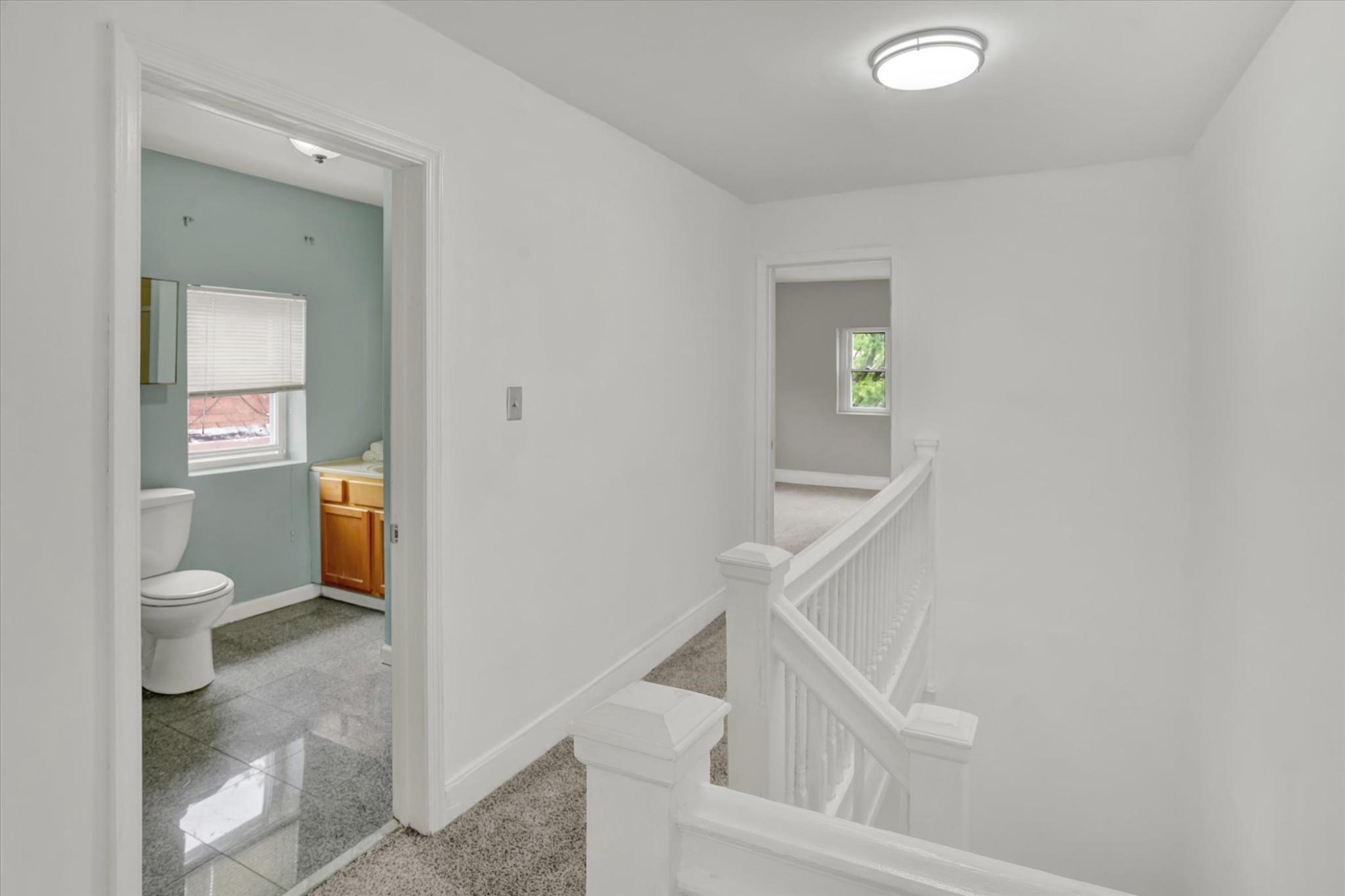 127 West Washington Lane Philadelphia, PA 19144 - Photo 21 of 29 Bright and airy upper hallway retreat on 3rd floor